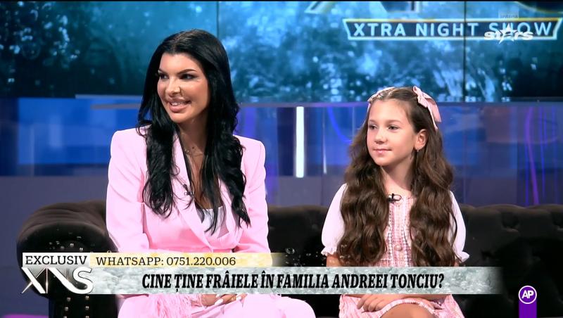 Andreea Tonciu și fiica ei, Rebecca, apariție de senzație la TV: „Fiica mea îmi cere lucruri scumpe”. De ce nu-i refuză dorințele