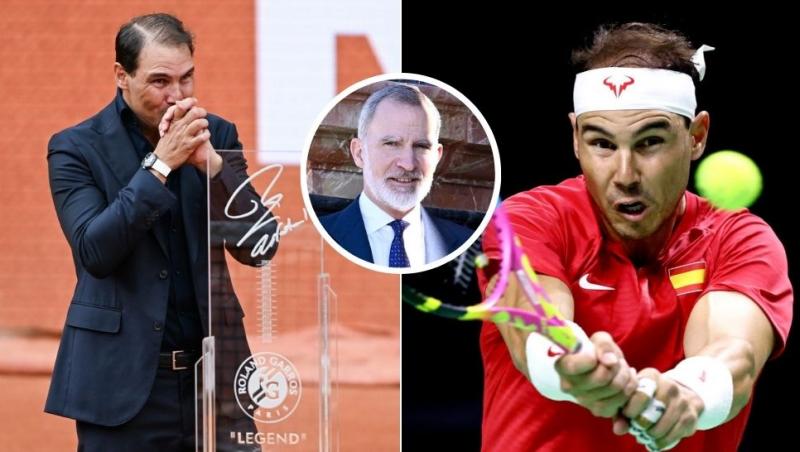 colaj rafael nadal și regele felipe al VI-lea