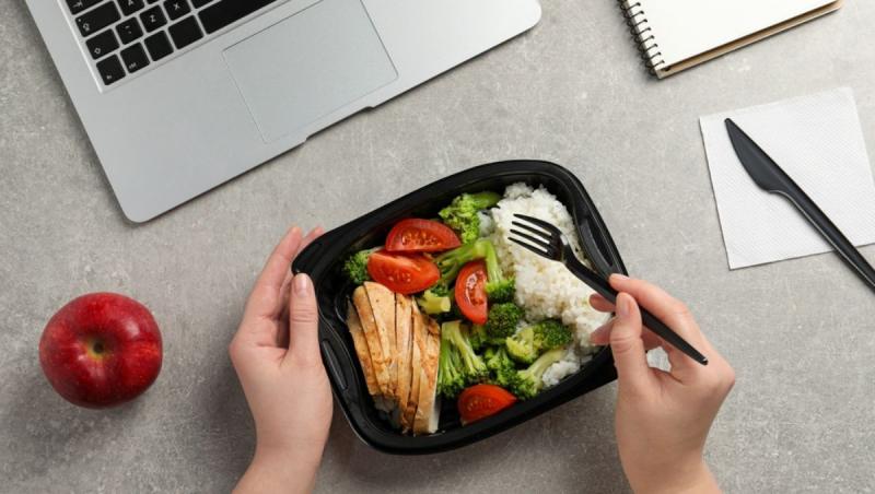 prânz sănătos la birou