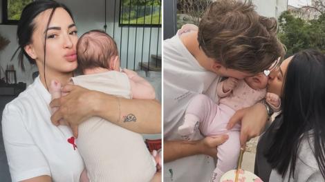 Larisa Iordache, primele imagini cu chipul fetiței sale. Cu cine seamănă micuța. Fanii au reacționat imediat