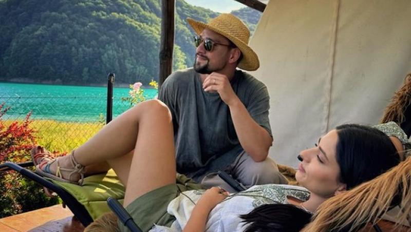 Oana și Vlad Gherman s-au filmat în ipostaze romantice în cadă. Cum au reacționat internauții când au văzut imaginile