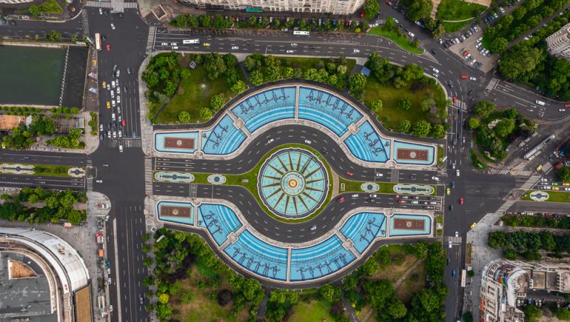 Rute ocolitoare pentru Piața Unirii. Pe unde pot evita șoferii lucrările de reabilitare a planșeului din centrul Capitalei