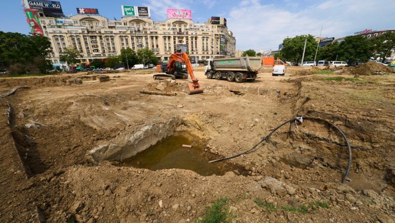 Rute ocolitoare pentru Piața Unirii. Pe unde pot evita șoferii lucrările de reabilitare a planșeului din centrul Capitalei