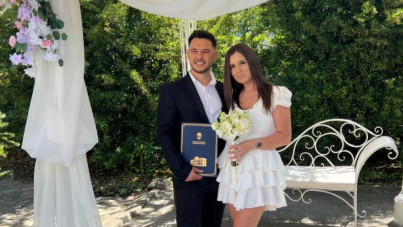 Mireasa, sezon 9. Dediș și iubita lui s-au căsătorit civil. Imagini de la eveniment