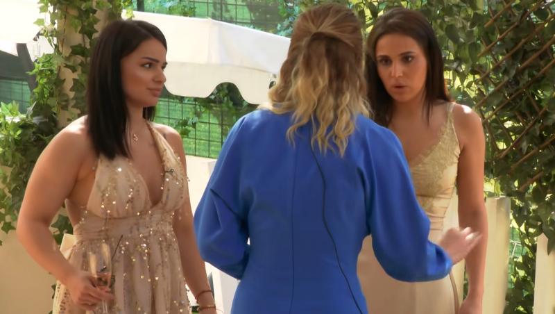 Mireasa sezonul 11. Video cu incidentul dintre Amalia și Maria Lungu. Ce sancțiune a anunțat Simona Gherghe