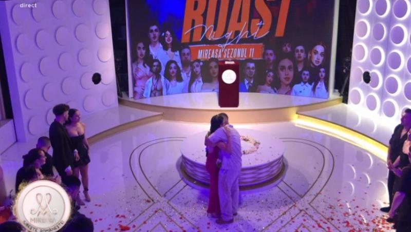 Mireasa sezonul 11. O nouă logodnă! Doi foști concurenți ai emisiunii s-au logodit în casa Mireasa, la Roast Party