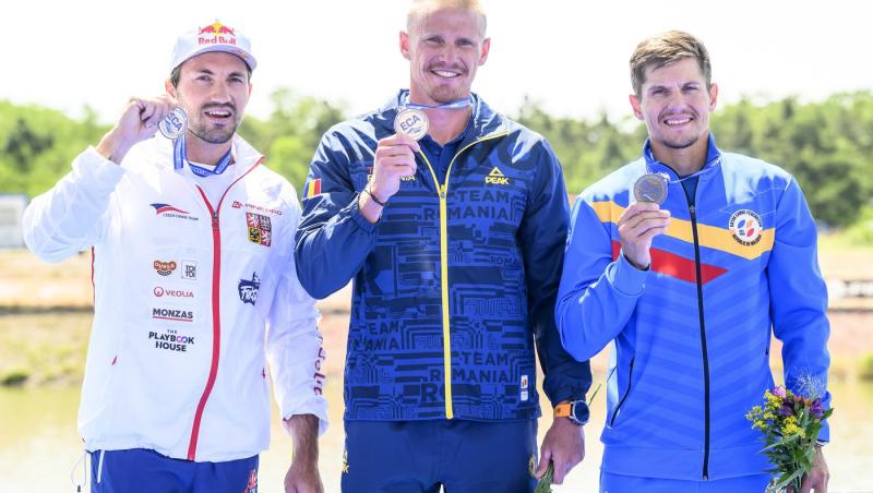 Cătălin Chirilă, titlu european și medalie de bronz la Campionatul European de Kaiac-Canoe din Cehia