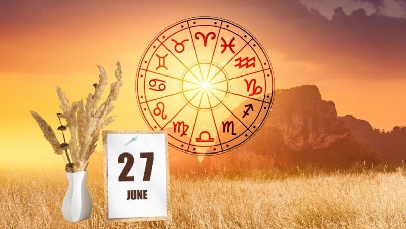 O poză cu data de 27 iunie și semne zodiacale