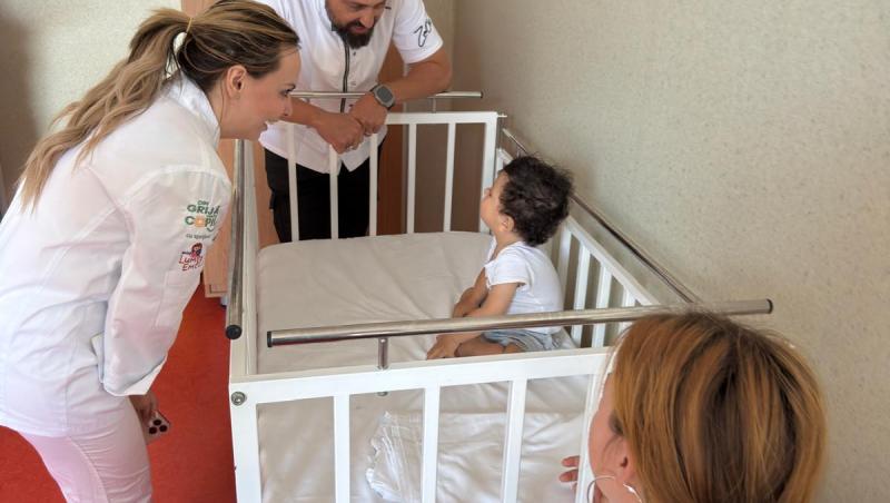 Chef Orlando Zaharia de la Chefi la cuțite a gătit pentru copiii de la Spitalul de Pediatrie din Pitești. Ce a recunoscut