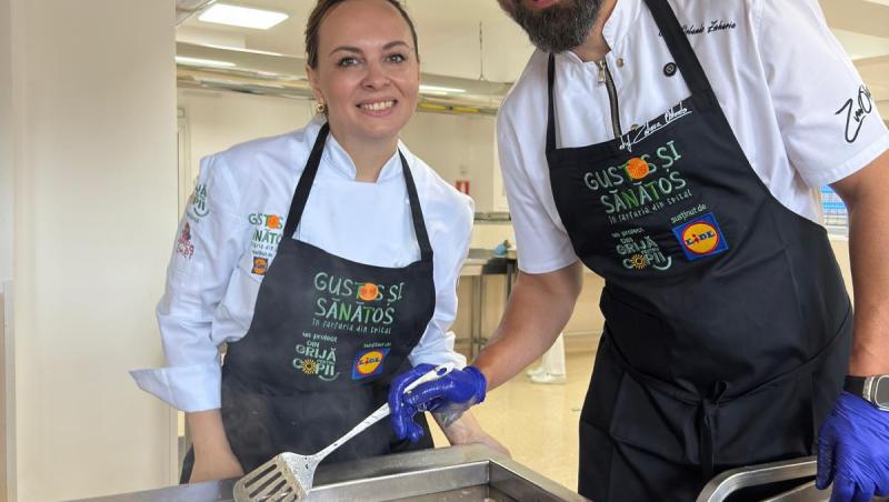 Chef Orlando Zaharia de la Chefi la cuțite a gătit pentru copiii de la Spitalul de Pediatrie din Pitești. Ce a recunoscut