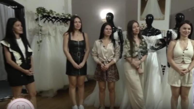 Mireasa sezonul 11. Fetele au probat și ales rochiile de mireasă. Cum arată în ținutele spectaculoase