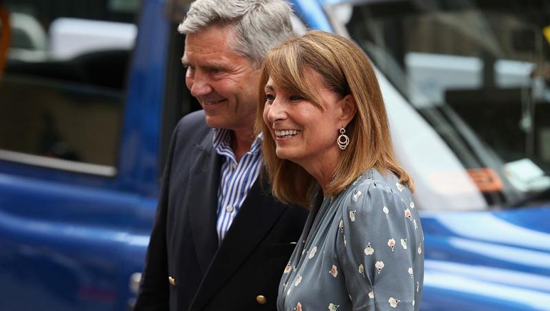 Părinții Prințesei Kate, îmbrăcați elegant