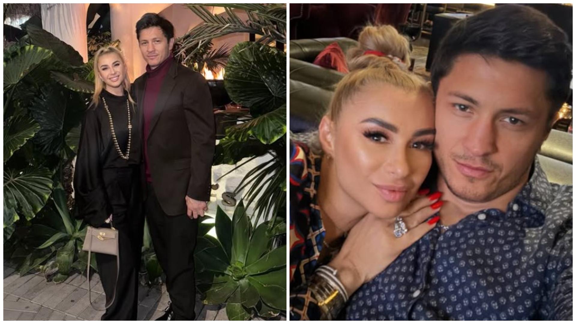 Colaj cu Ronald Gavril și Anamaria Prodan în două ipostaze diferite