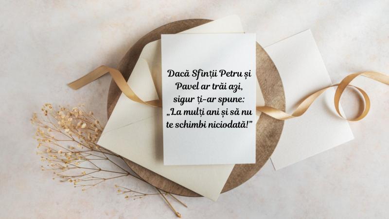 Sf. Petru și Pavel 2025: Cele mai frumoase felicitări cu mesaje și urări pentru sărbătoriți. Spune-le „La mulți ani” celor dragi