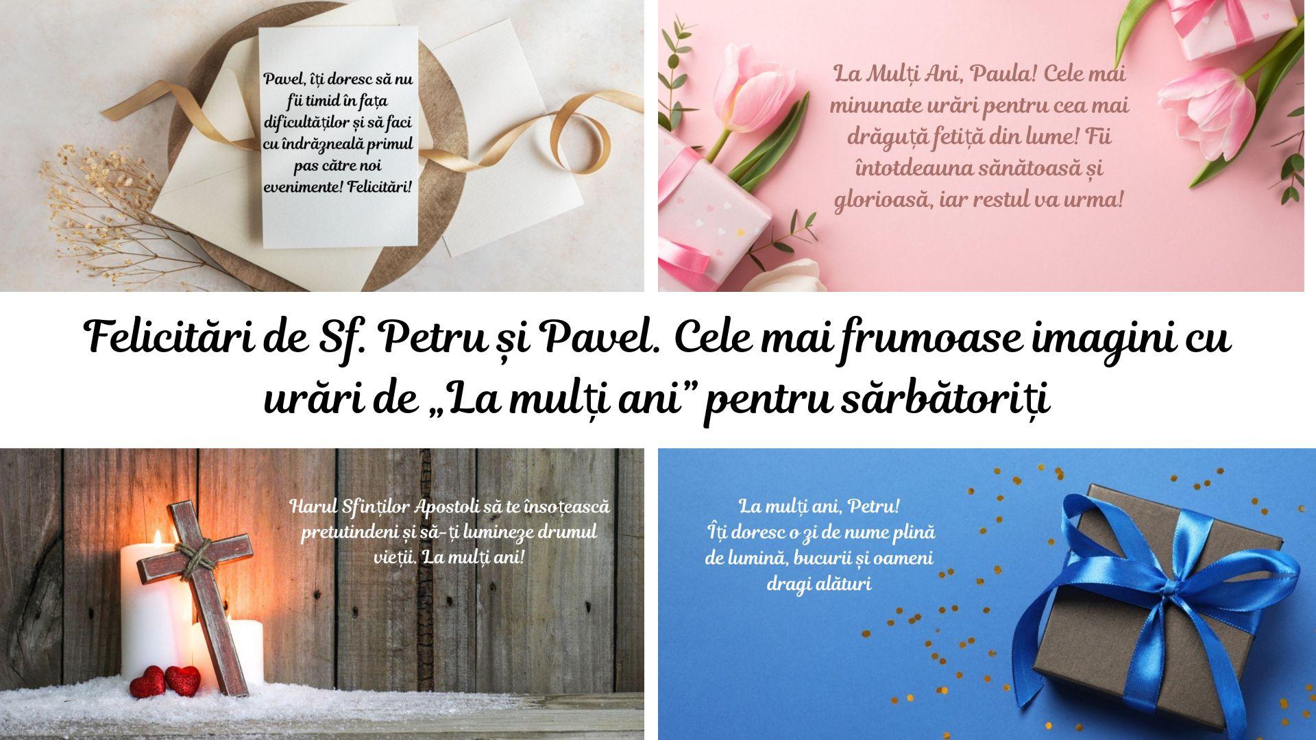 Sf. Petru și Pavel 2025: Cele mai frumoase felicitări cu mesaje și urări pentru sărbătoriți. Spune-le „La mulți ani” celor dragi