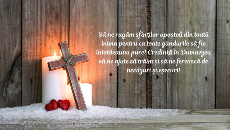 Sf. Petru și Pavel 2025: Cele mai frumoase felicitări cu mesaje și urări pentru sărbătoriți. Spune-le „La mulți ani” celor dragi