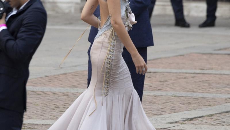 Vittoria Ceretti, iubita lui Leonardo DiCaprio, a atras toate privirile la Veneția înaintea nunții lui Jeff Bezos cu Lauren