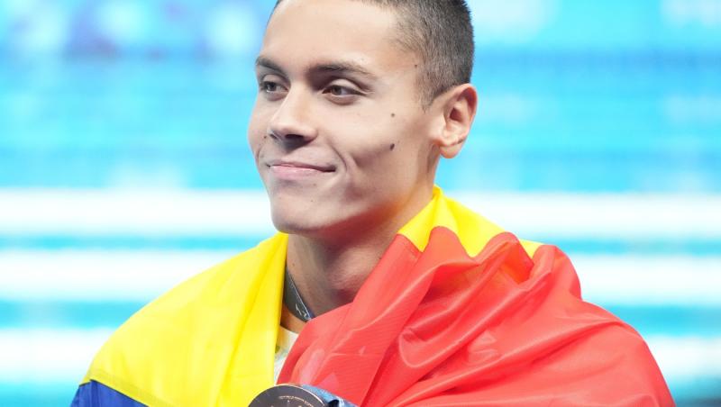David Popovici s-a calificat în finala de 100 m liber la Europenele de Nataţie U23. Diseară, campionul luptă pentru aur