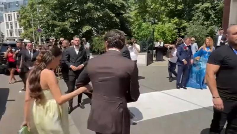 Cum s-au îmbrăcat Gheorghe și Marilena Hagi la cununia religioasă a fiicei lor. Soacra mică, apariție demnă de covorul roșu