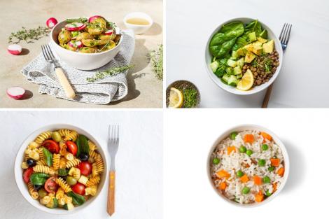 Salate de post consistente. 6 idei de rețete