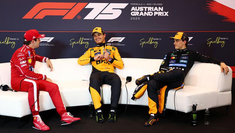 Cursa din Formula 1™ pentru Marele Premiu al Austriei a fost pe Antena 1 și în AntenaPLAY! Lando Norris a câștigat la Spielberg