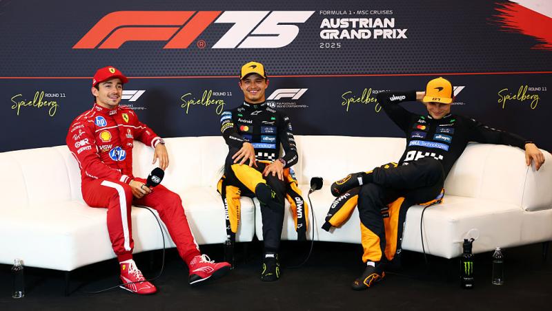 Cursa din Formula 1™ pentru Marele Premiu al Austriei a fost pe Antena 1 și în AntenaPLAY! Lando Norris a câștigat la Spielberg