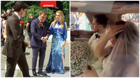 Cum a apărut Elena Hagi cu burtica de gravidă la nunta Kirei Hagi cu Thomas Ferfelis. Soția lui Ianis Hagi, de-a dreptul ravisantă