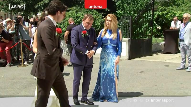 Cum a apărut Elena Hagi cu burtica de gravidă la nunta Kirei Hagi cu Thomas Ferfelis. Soția lui Ianis Hagi, de-a dreptul ravisantă