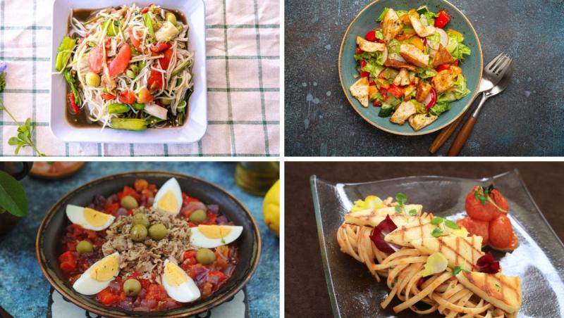 4 farfurii cu cele mai bune salate din lume