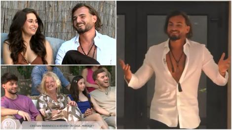 Mireasa sezonul 11. Cristian Marinescu a intrat în emisiune. Cum a reacționat Amalia când l-a văzut