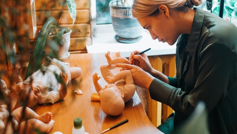 De la terapie la afacere. Păpușile „reborn” au creat controverse la nivel mondial. Ce spun oamenii despre acest fenomen