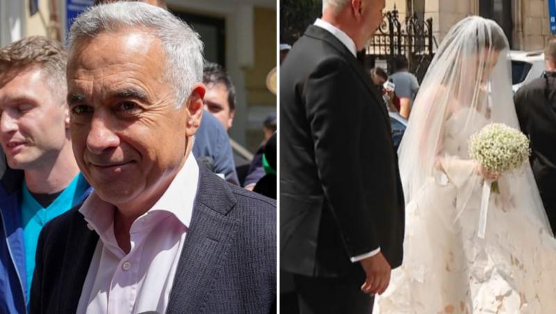 Călin Georgescu, apariție neașteptată la biserica unde Kira Hagi și Thomas Ferfelis s-au cununat religios. Cum a fost surprins