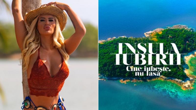 colaj mihaela mincu și logo insula iubirii