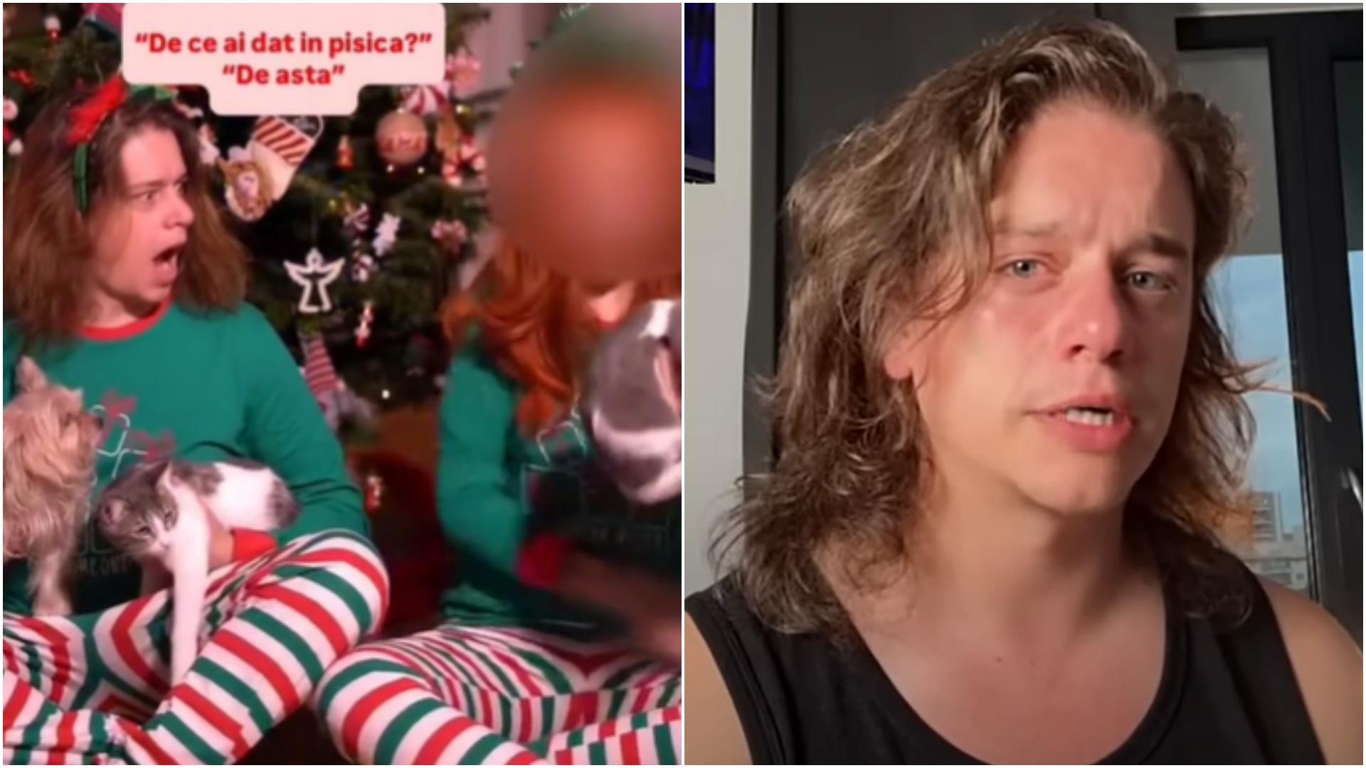 colaj foto marilu pisici si iustin petrescu