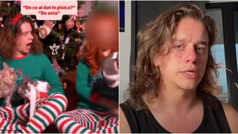 colaj foto marilu pisici si iustin petrescu