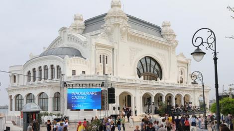 Cazinoul din Constanța a fost vandalizat la doar două săptăm&acirc;ni de la deschidere: &bdquo;Au desprins foițele de aur de pe pereți&rdquo; | FOTO