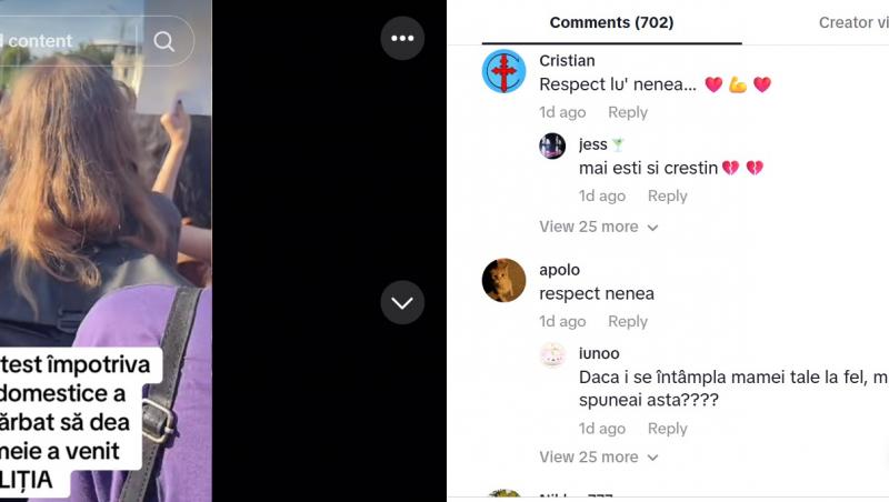 Ce a transmis tânăra agresată la protestul pentru siguranța femeilor de marți din Piața Victoriei. Ce amendă a primit agresorul