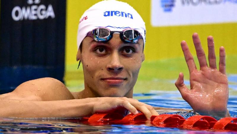 Gestul înduioșător făcut de David Popovici pentru bunica lui aflată în cârje. În ce ipostază au fost surprinși