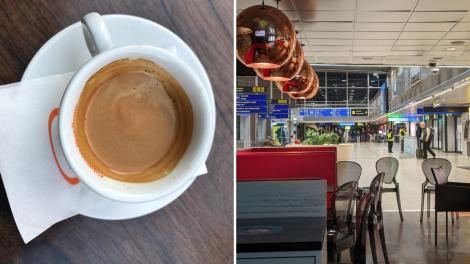 Un bucureștean a plătit 221 de lei într-un restaurant din Aeroportul Otopeni pentru o nimica toată! Ce își comandase, de fapt