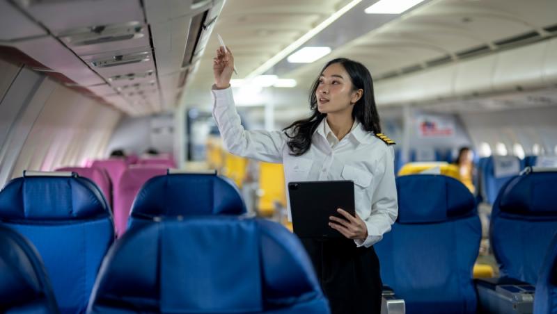 O călătoare le-a uluit pe stewardese cu cerințele sale. Ce conținea lista făcută de femeie