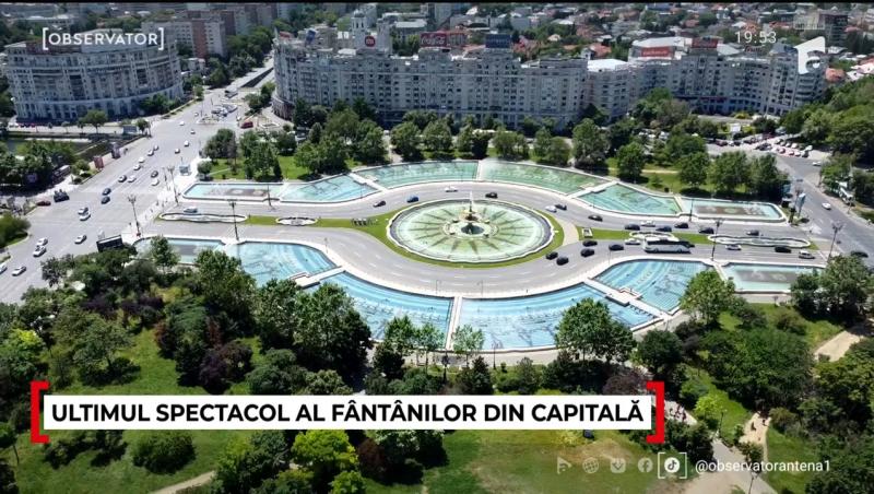Celebrele fântâni din Piața Unirii vor fi închise pentru 2 ani. Când încep lucrările la planșeu