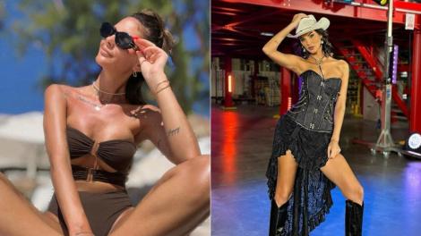 Imaginile incendiare cu Ramona Olaru în postura de bucătăreasă sexy le-a atras atenția urmăritorilor ei.Cum s-a pozat asistenta TV