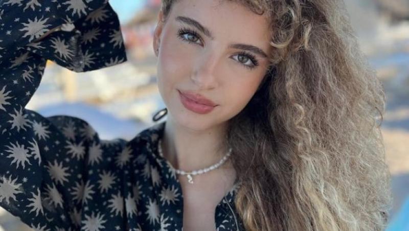 Fiica Andreei Bănică s-a angajat. Unde lucrează și cu ce se ocupă adolescenta