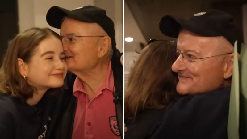 Irina Columbeanu a sosit în mare secret în România. Tânăra și-a vizitat tatăl la azi: „S-au îmbrățișat, au plâns de bucurie”