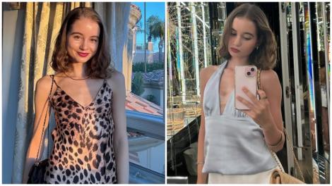 Cât costă gențile pe care Irina Columbeanu le-a purtat la întoarcerea în România. Toate sunt din colecții exclusiviste