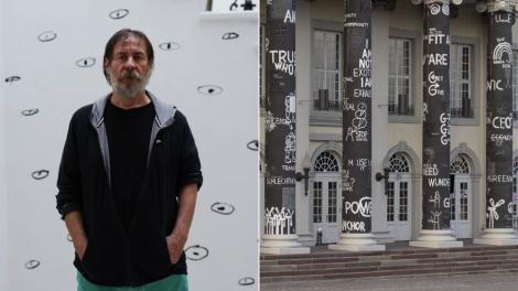 Artistul sibian Dan Perjovschi a desenat pentru un mare brand japonez. Cum arată colecția și ce l-a făcut să accepte colaborarea