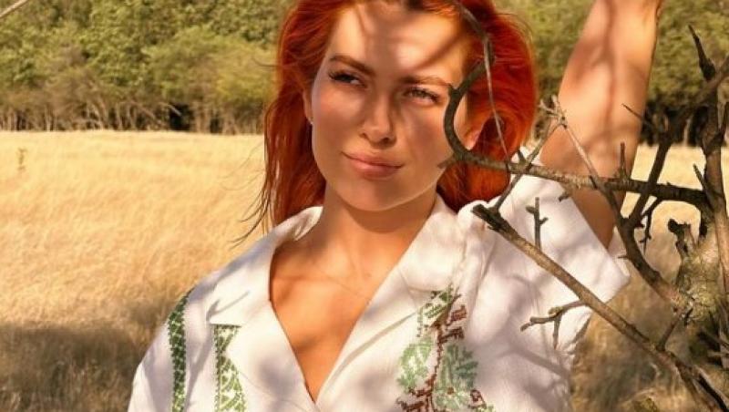 Lidia Buble, sexy în lenjerie intimă. În ce ipostaze s-a fotografiat artista călcând rufe. 