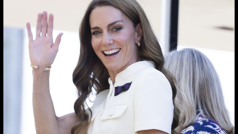 Simona Halep, alături de Kate Middleton, la Wimbledon. Cum a fost surprinsă în Loja Regală. Mesajul transmis după finală