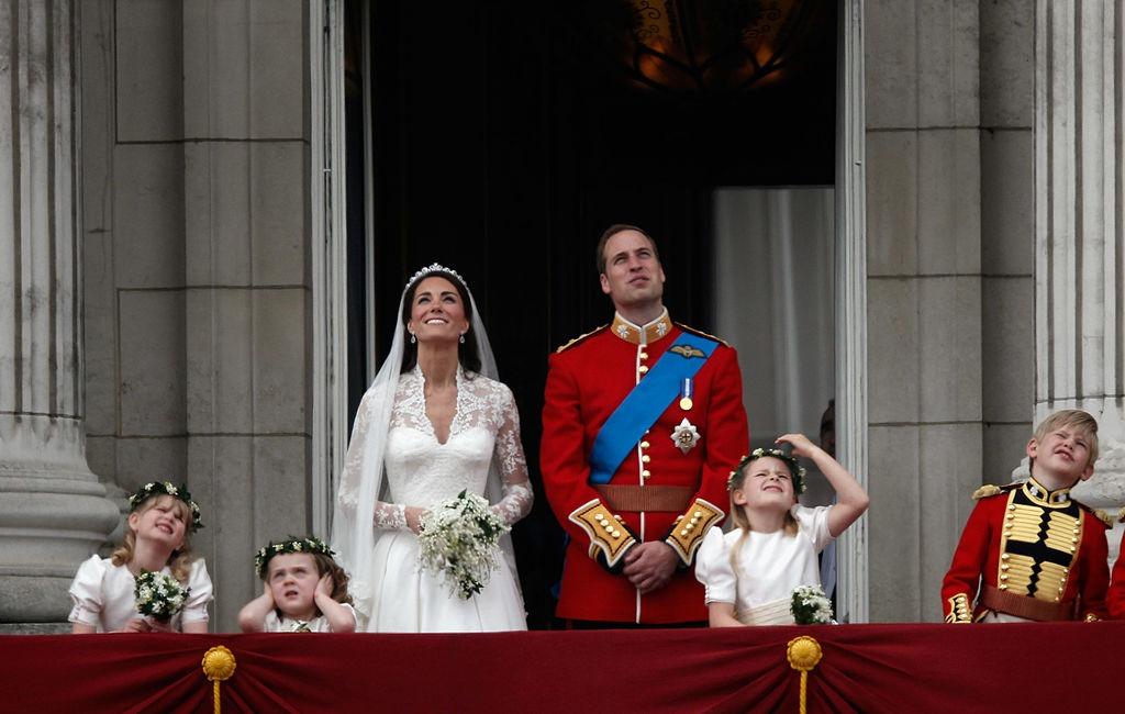 O imagine de la nunta Prințului William cu Kate Middleton