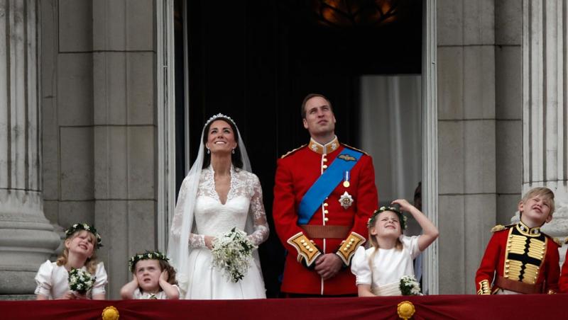 O imagine de la nunta Prințului William cu Kate Middleton